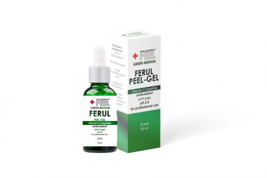 Феруловый всесезонный пилинг С ВИТАМИНОМ С и пептидами  для кожи лица и тела/ FERUL PEEL-GEL vitamin c peptide antioxidant anti-age